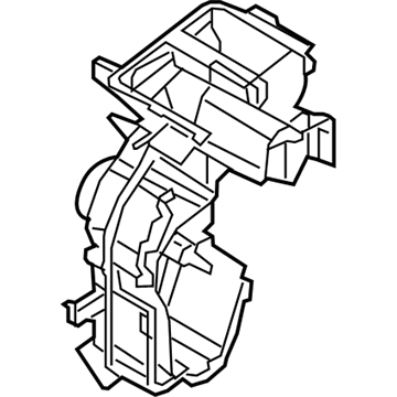 Kia 97134G5020 Case-Heater,LH