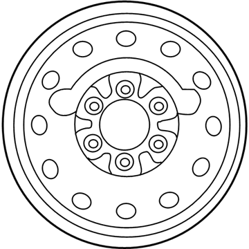 2012 Kia Sedona Spare Wheel - 529104D300