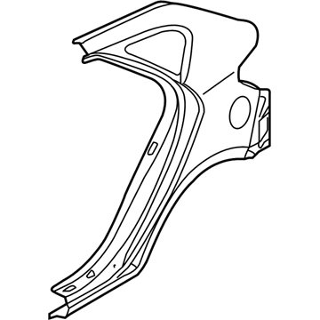 Kia 715041MC80 Panel Assembly-Quarter Outer