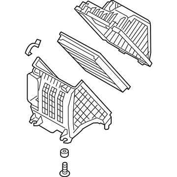 2013 Kia Sorento Air Filter Box - 28110B8100