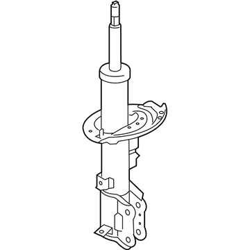 2017 Kia Rio Shock Absorber - 546501W210