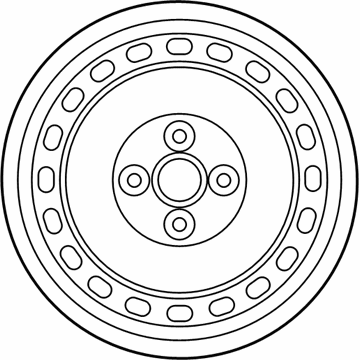 Kia 52910H9100 Wheel Assembly-Steel