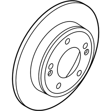 Kia 58411G2700 Disc-Rear Brake