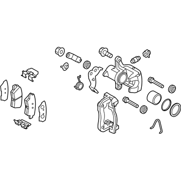 2020 Kia Niro Brake Caliper Bracket - 58210G2300