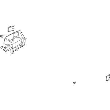 Kia 85740A8500WK Trim Assembly-Luggage Side