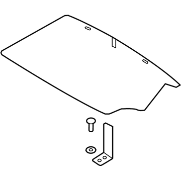 Kia 85710A8500WK Mat Assembly-Luggage Cover