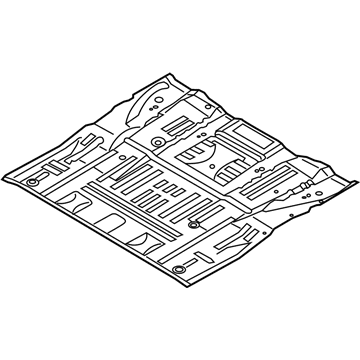 2018 Kia Sedona Floor Pan - 65112A9050