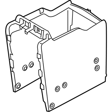 Kia 84621A9100DAA Console Assembly-Rr