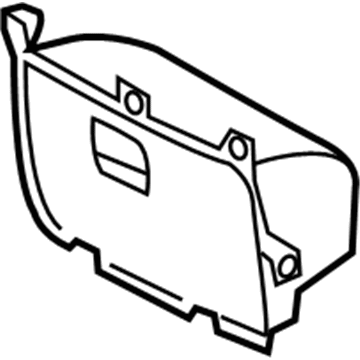 Kia 84690A9100DAA Tray Assembly-Floor Console