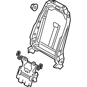 Kia 88310D9EG0WK FRAME ASSY-FR SEAT B