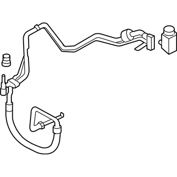 Kia 977752G100 Suction & Liquid Tube Assembly