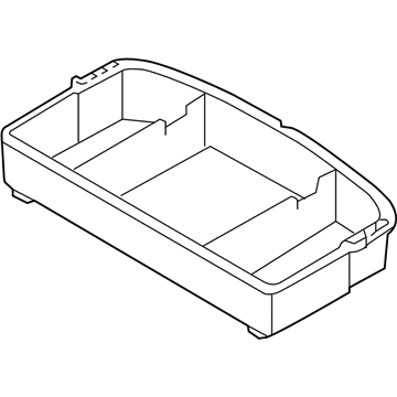 Kia 85725E4000GA6 Tray Assembly-Luggage