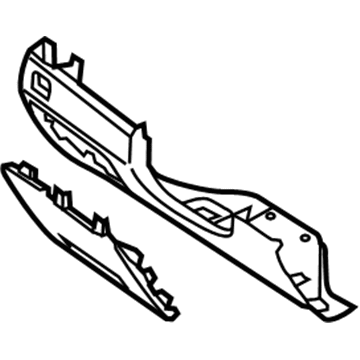 Kia 84750A9100DAA Panel Assembly-Lower Crash