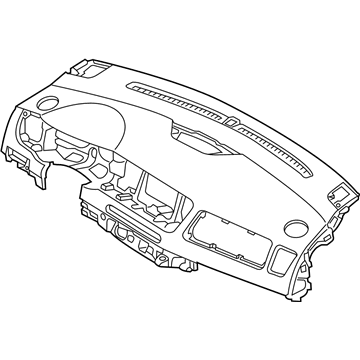 Kia 84710A9100CQA Crash Pad Assembly-Main