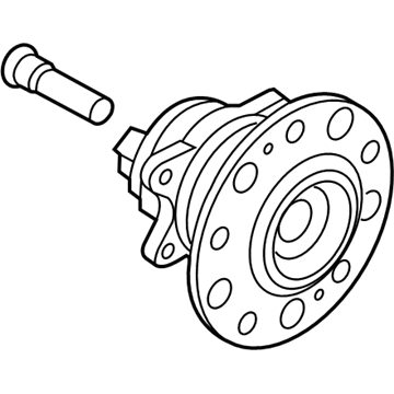 Kia 527500U000 Rear Wheel Hub Assembly