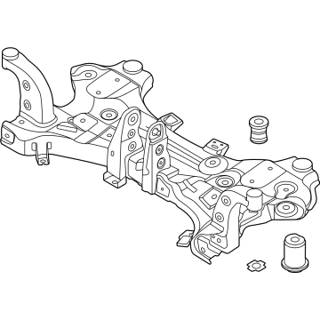 Kia 62405Q4000 CROSSMEMBER COMPL