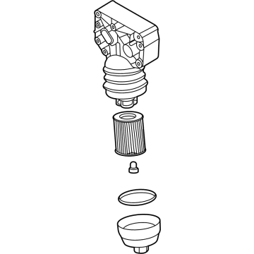 Kia K5 Oil Filter Housing - 263102S002