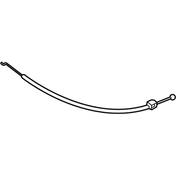 Kia 97258H9100 Temperature Cable