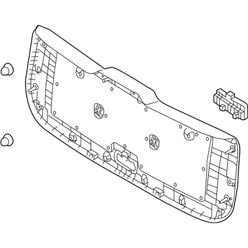 Kia 81750B2000EQ Panel Assembly-Tail Gate