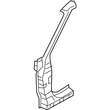 Kia 71120B2A00 Panel Assembly-Pillar Outer