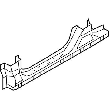 Kia 71312B2D00 Panel-Side SILL Outer