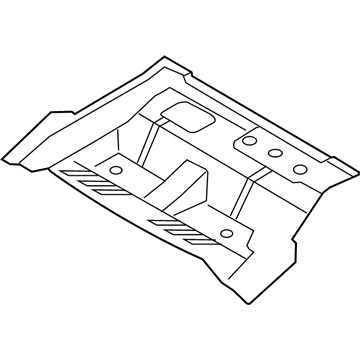 Kia Optima Hybrid Floor Pan - 655114U000