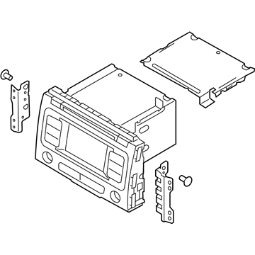 Kia 96560A9502WK Head Unit Assembly-AVN