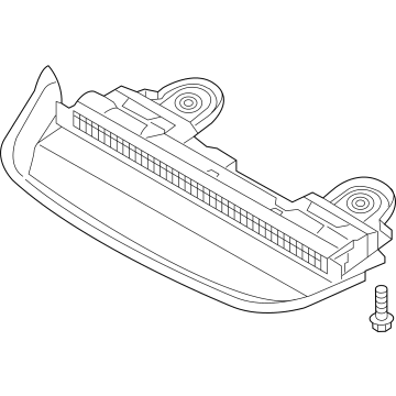 Kia 92700F6000 Lamp Assembly-High Mounted Stop