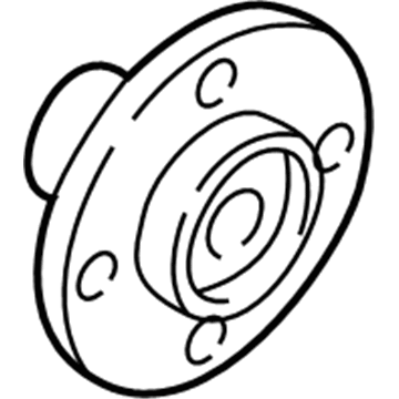 Kia Sephia Wheel Bearing - 0K2N133061A