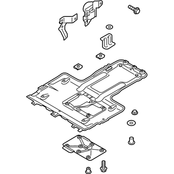 Kia 29140J6100 Cover-Engine Under,R