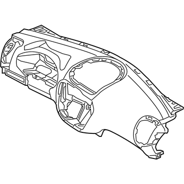 Kia 84710B2100EQ Crash Pad Assembly-Main