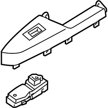 Kia 93590D9100AK5 Rear Power Window Sub Right Switch Assembly