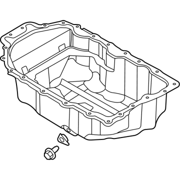 Kia K5 Oil Pan - 215102S100