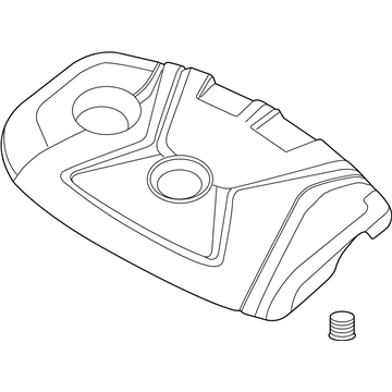 2016 Kia Forte Engine Cover - 292402E000