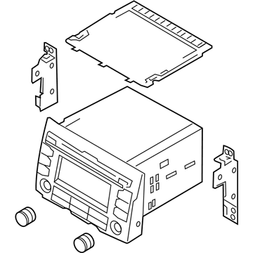 Kia 96180D9410WK Audio Assembly