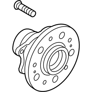 Kia 52730D3000 Rear Wheel Hub & Bearing Assembly