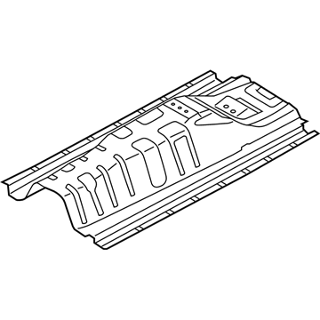 Kia 65110B2000 Panel-Center Floor