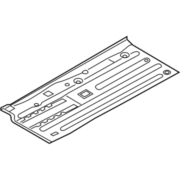 Kia 65121B2000 Panel-Center Floor Side,R