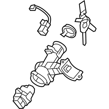 Kia 819001GB00 Ignition Lock Cylinder