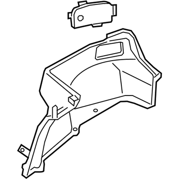 Kia 85740D5000WK Trim Assembly-Luggage Side