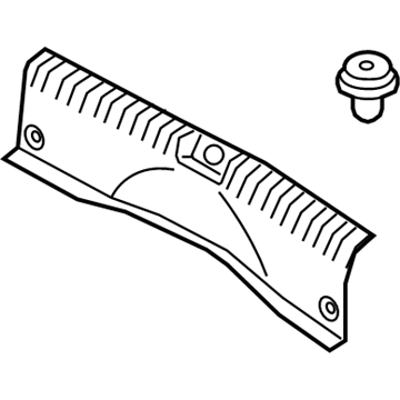 Kia 85770D5500WK Trim Assembly-Rear Transverse