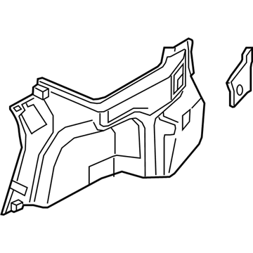 Kia 85730D5000WK Trim Assembly-Luggage Side