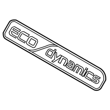 Kia 86333B2000 Eco Dynamics Emblem