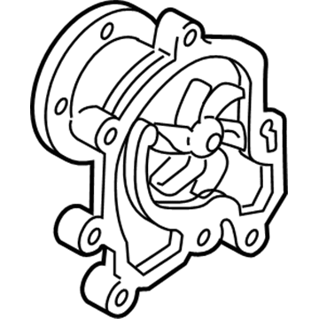 Kia 251003F000 Pump Assembly-COOLENT