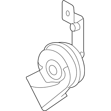 Kia 966114D000 Horn Assembly-Low Pitch