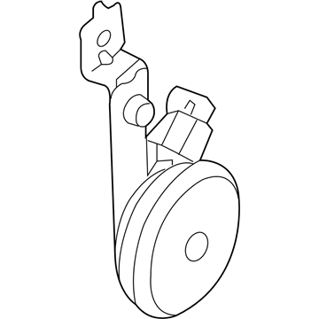 Kia 966604D000 Horn Assembly-Burglar Alarm