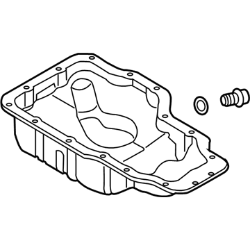 Kia 215102E023 Pan Assembly-Engine Oil