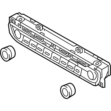 Kia 96540D5BA0WK Keyboard Assembly-AVN