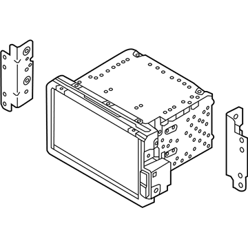 Kia 96560D5DA1WK Head Unit Assembly-AVN