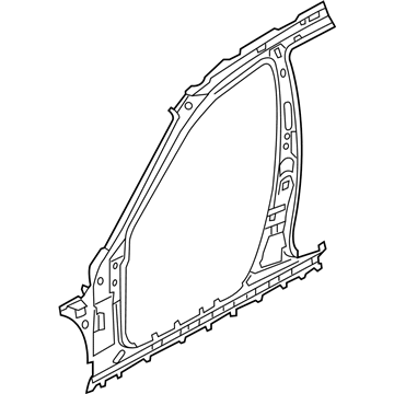 Kia 712023F100 Pillar Assembly-Front Inner R